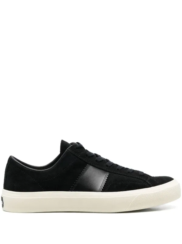 TOM FORD トム・フォード ローカット スニーカー | ブラック | FARFETCH JP