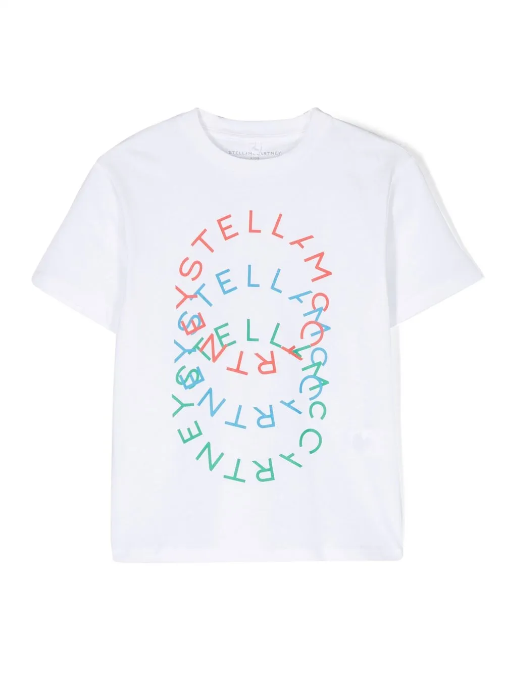 

Stella McCartney Kids logo-print short-sleeve T-shirt - White