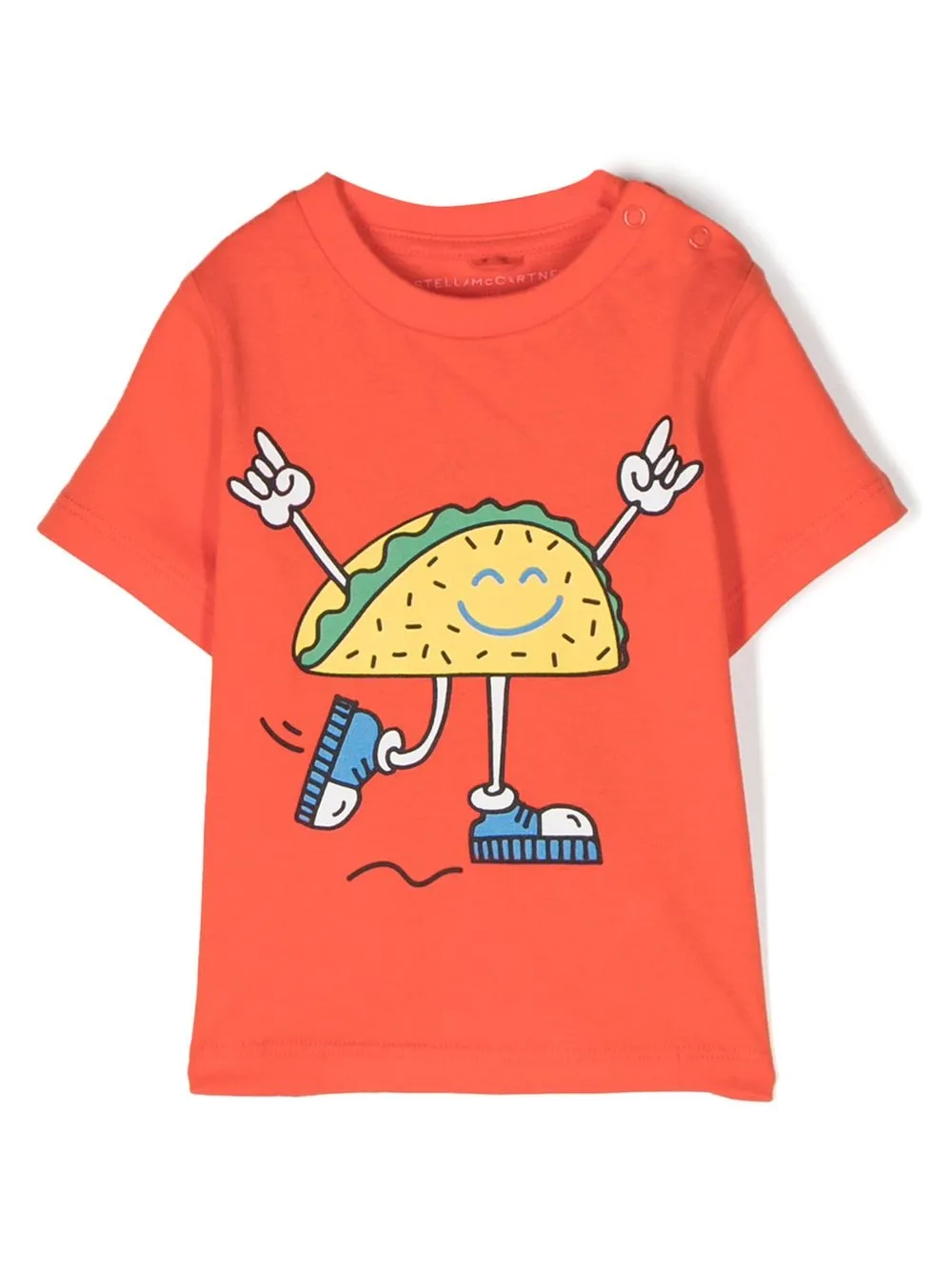 

Stella McCartney Kids graphic-print short-sleeve T-shirt - Red