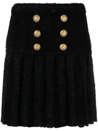 Balmain ハイウエスト スカート | ブラック | FARFETCH JP Balmain ハイウエスト スカート | ブラック | FARFETCH JP