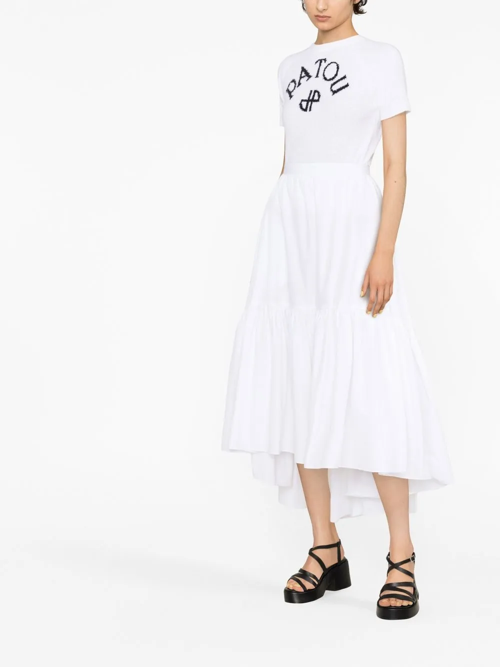 Patou ロゴジャカード ニットトップ - Farfetch