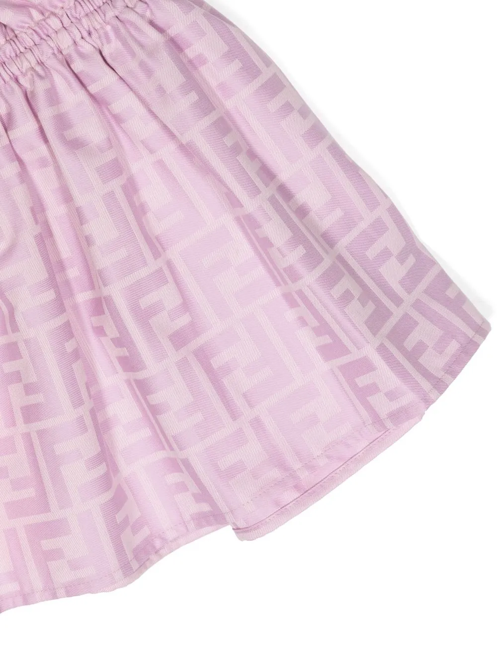 Fendi Kids Rok met FF logo Paars