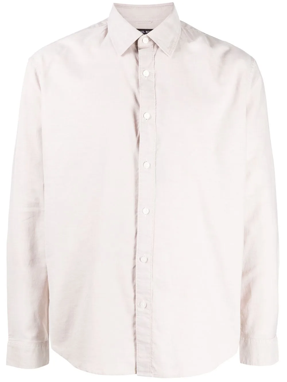 

Michael Kors button-up cotton shirt - Neutrals