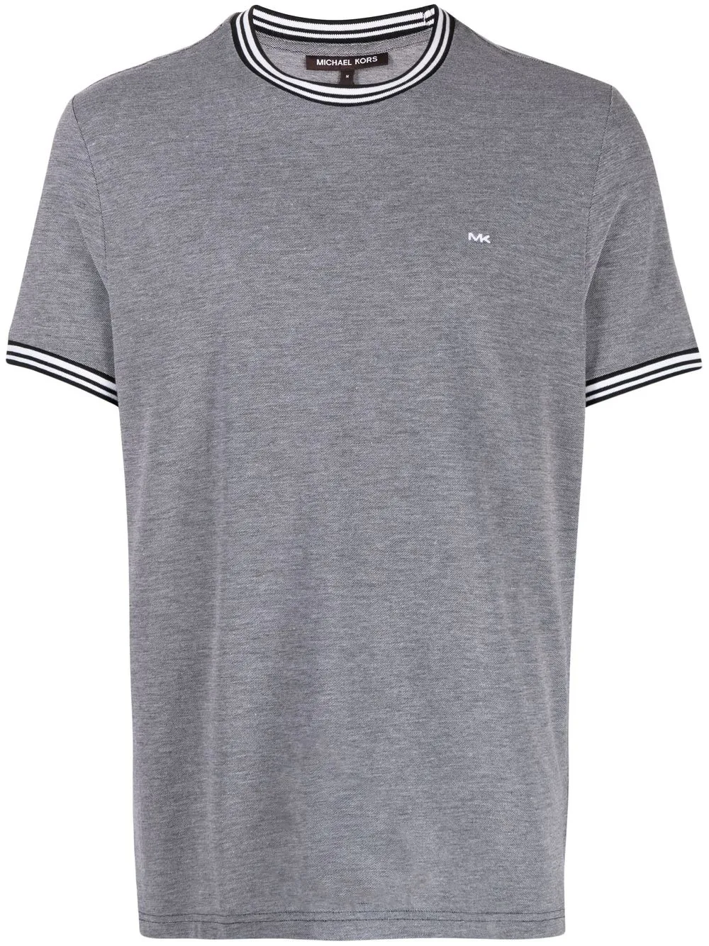 

Michael Kors embroidered-logo mélange T-shirt - Grey