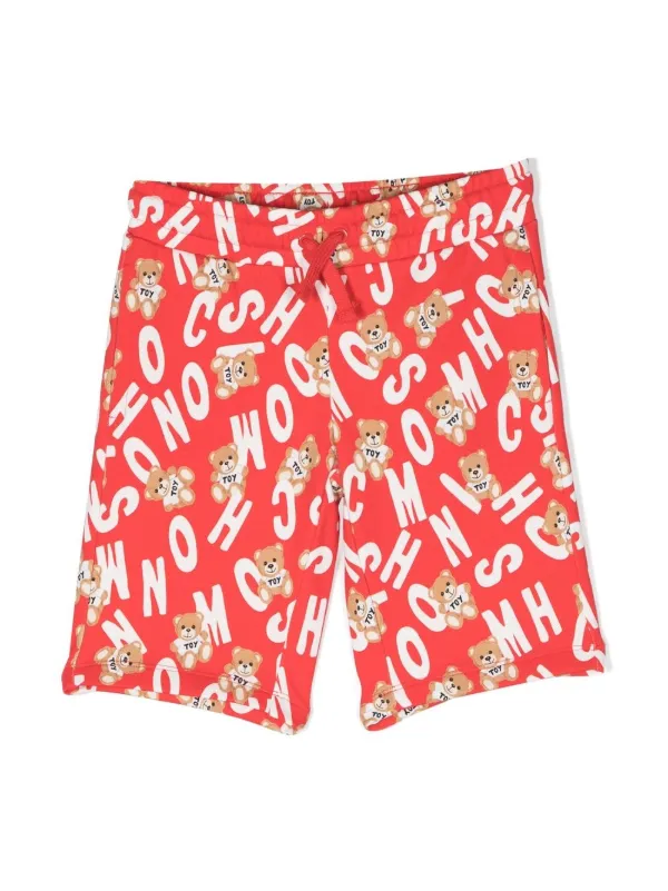 moschino teddy bear shorts