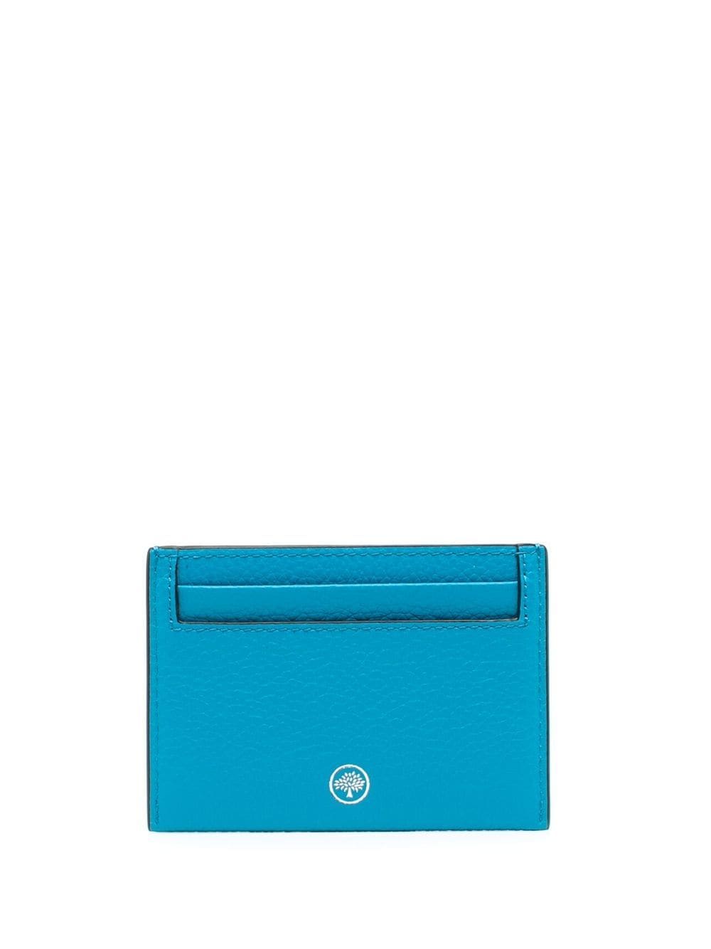 Mulberry Pasjeshouder met textuur - Blauw