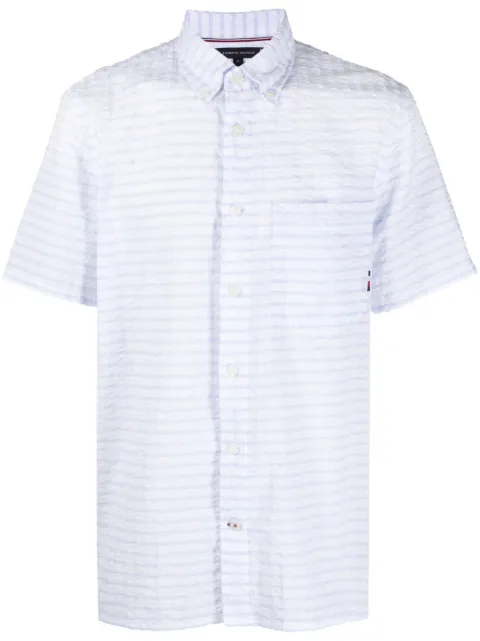Tommy Hilfiger textured short-sleeve shirt