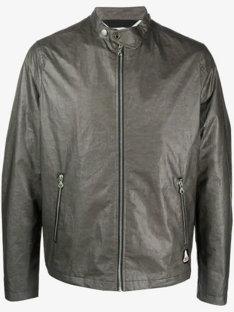 Diesel veste zippée à effet froissé