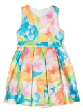 Abel & Lula floral-print sleeveless dress - Orange