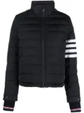 Thom Browne 4-Bar Stripe funnel-neck ski jacket - Blue