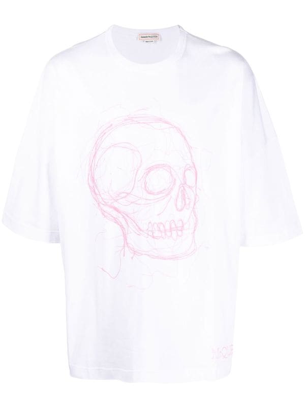 Alexander McQueen Skull Logo T-Shirt