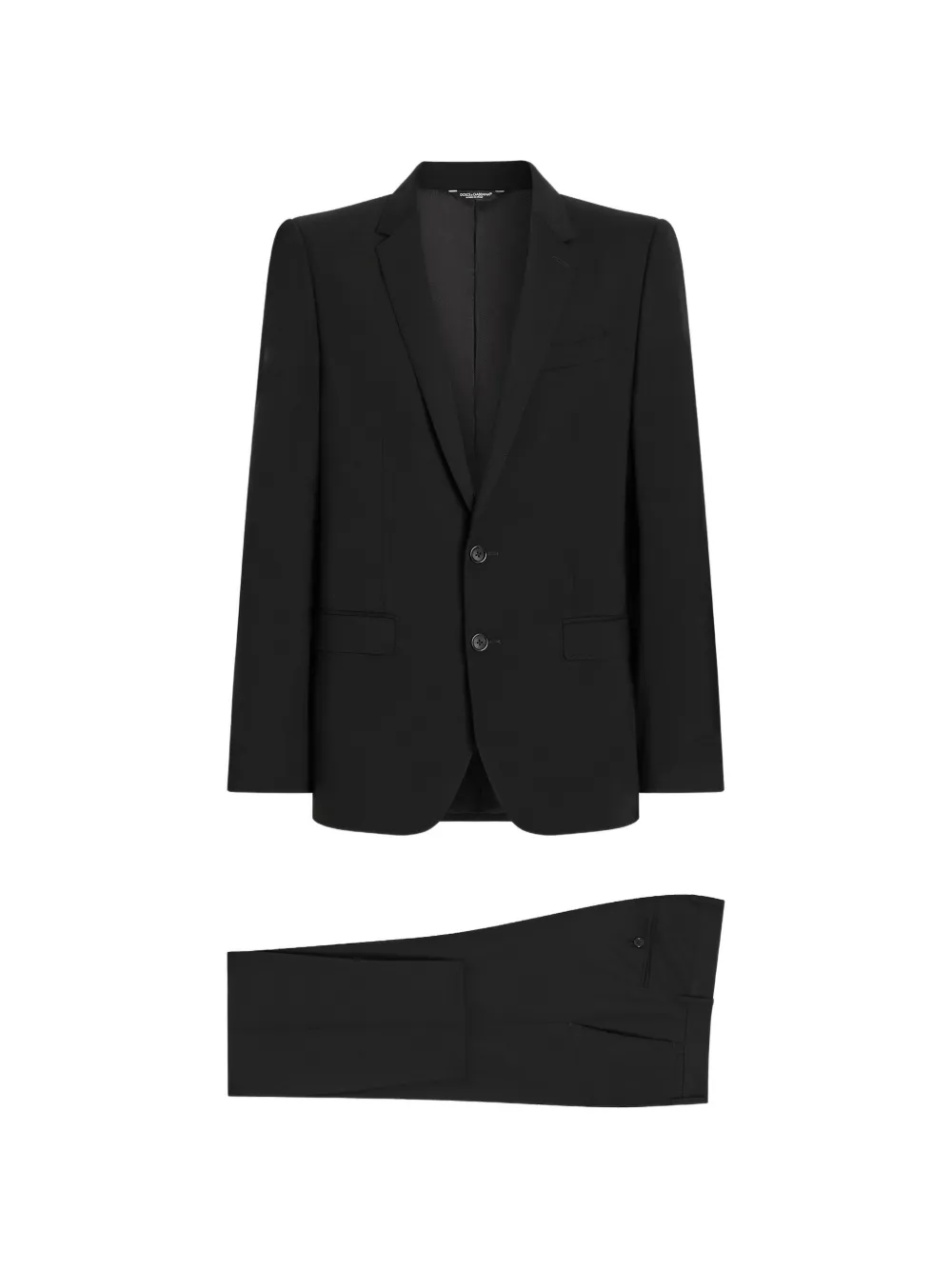 Dolce & Gabbana 에센셜 싱글 브레스티드 수트 | 블랙 | Image 1
