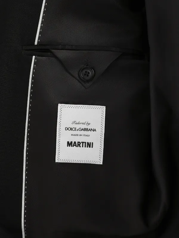 Dolce & Gabbana DG Essentials single-breasted Suit | Black | FARFETCH