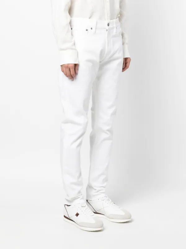 Ralph Lauren Purple Label ストレートジーンズ | ホワイト | FARFETCH JP