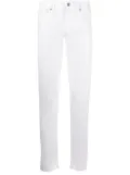 Ralph Lauren Purple Label logo-patch straight-leg jeans - White