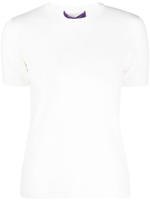 Ralph Lauren Collection cashmere short-sleeve top