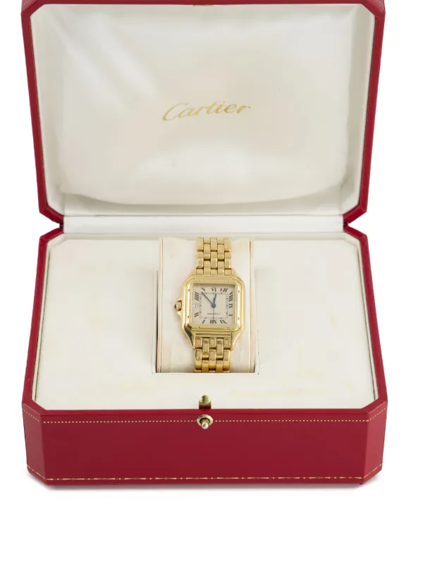 Cartier Reloj Panthère De 30mm De Archivo Blanco FARFETCH PE