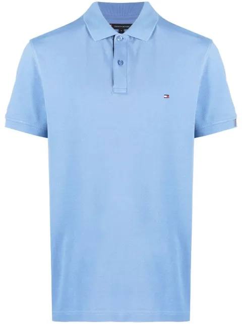Tommy Hilfiger logo-embroidered polo shirt