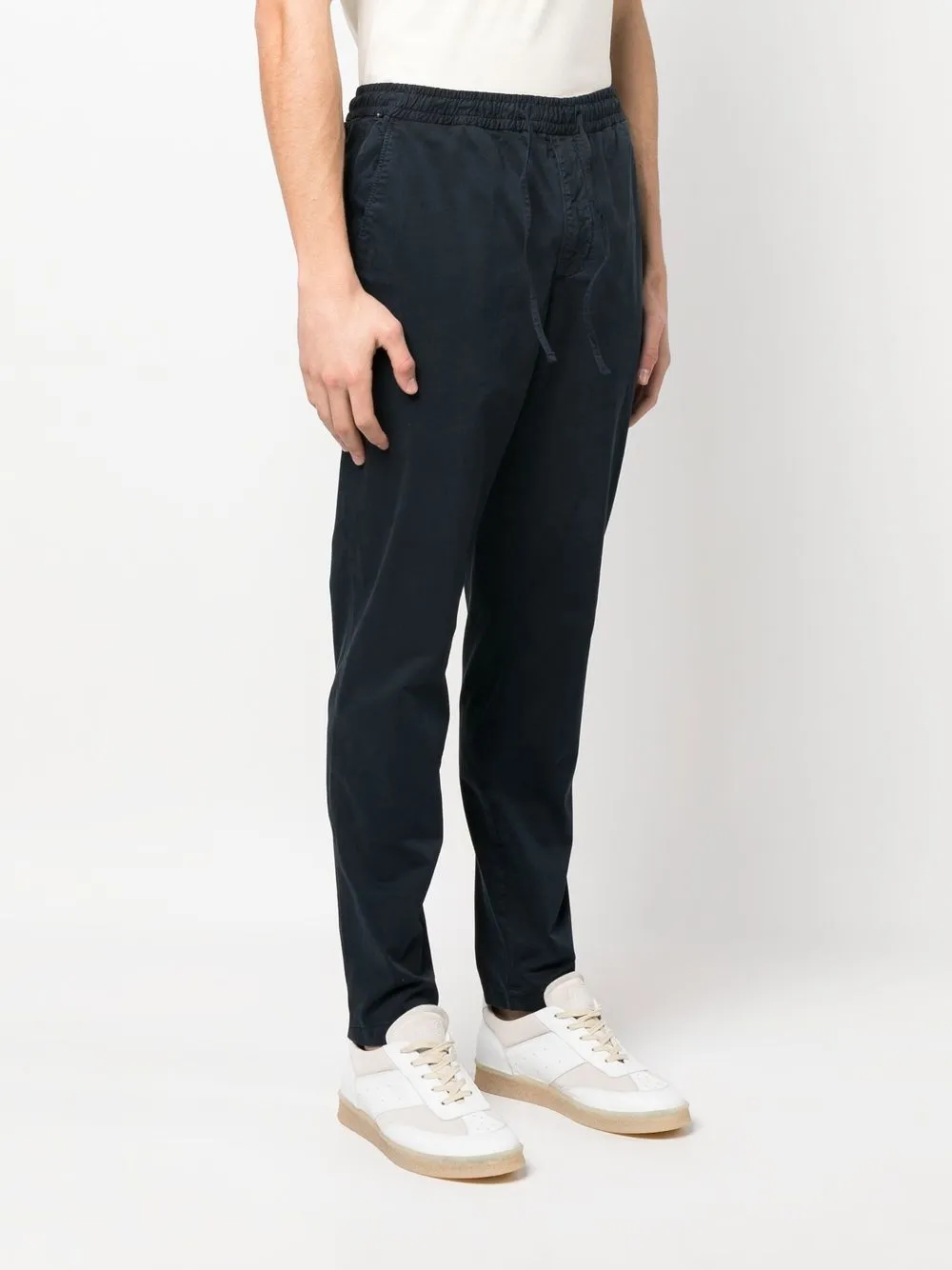 Shop Tommy Hilfiger Chelsea Straight-leg Trousers In Blau