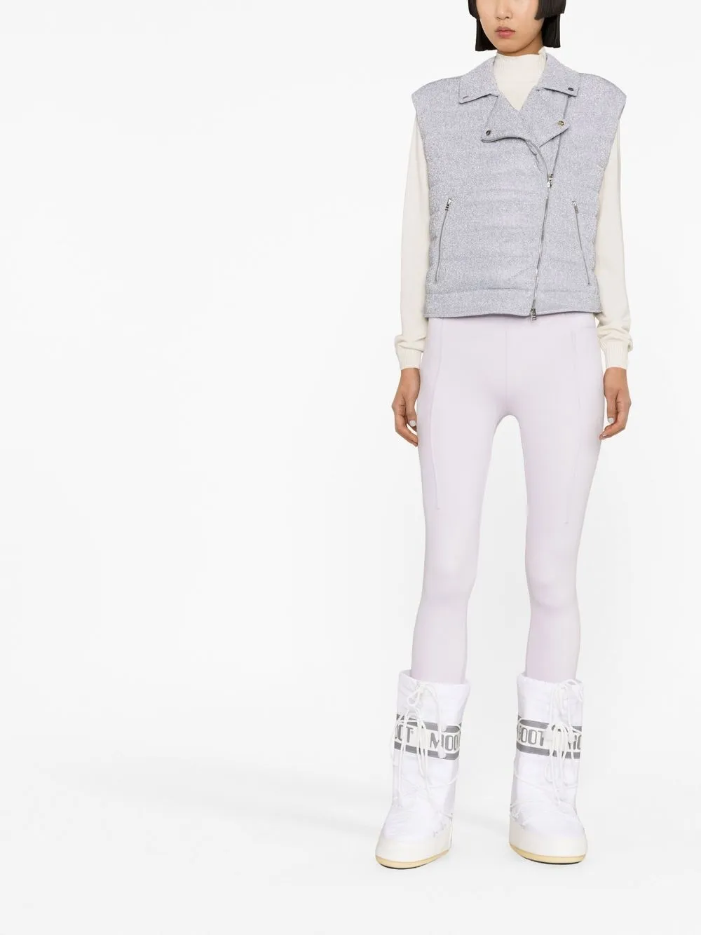 Herno Bodywarmer met rits - Grijs