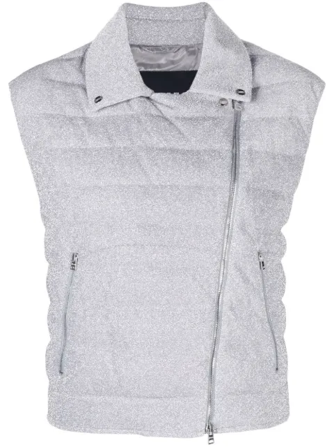 Herno quilted zip-up down gilet