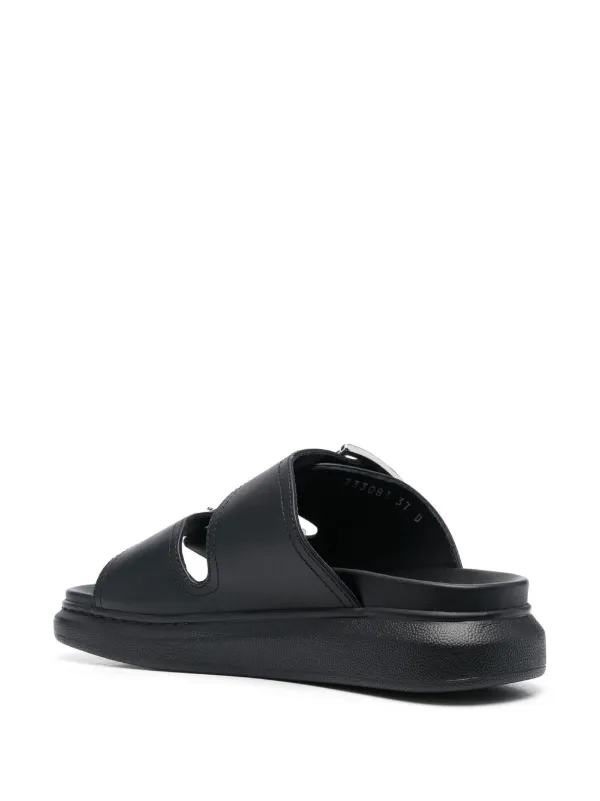 Double strap online flat sandals