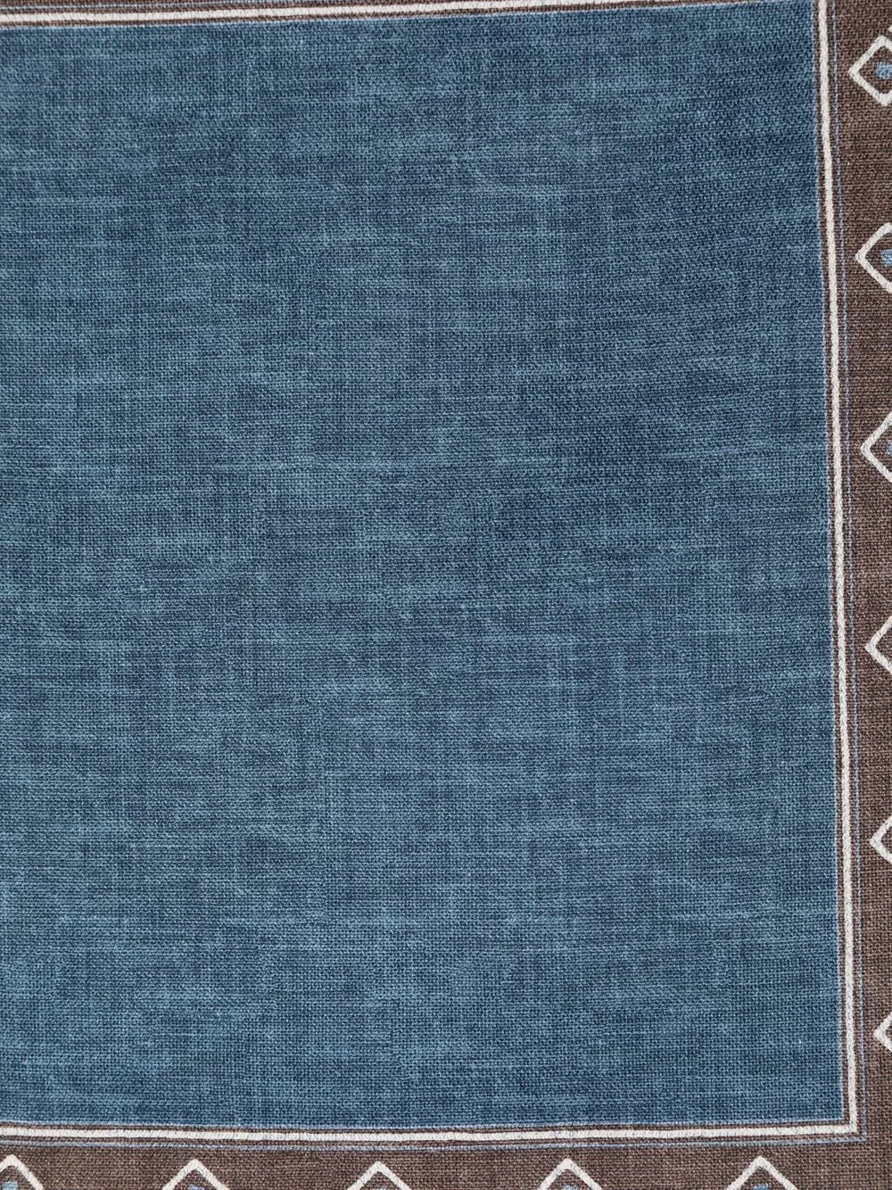 Brunello Cucinelli Sjaal met print - Blauw