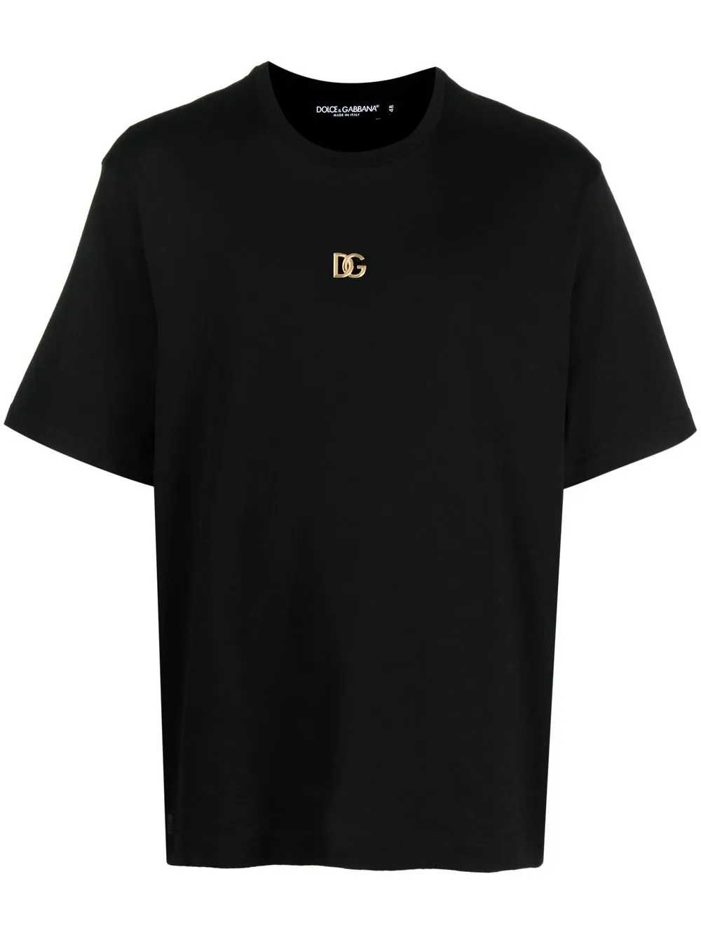 

Dolce & Gabbana logo-plaque T-shirt - Black
