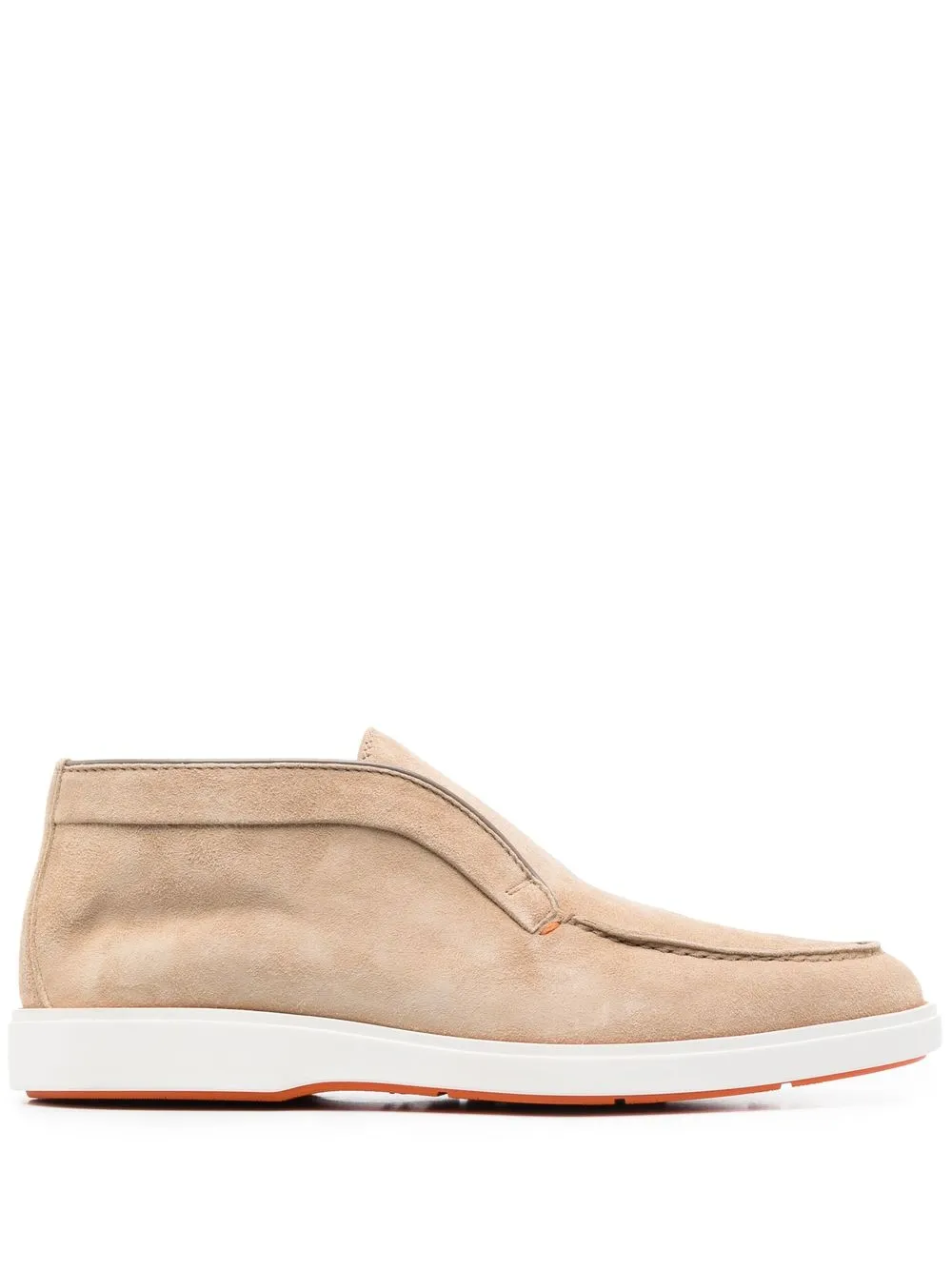 

Santoni 25mm slip-on suede boots - Neutrals