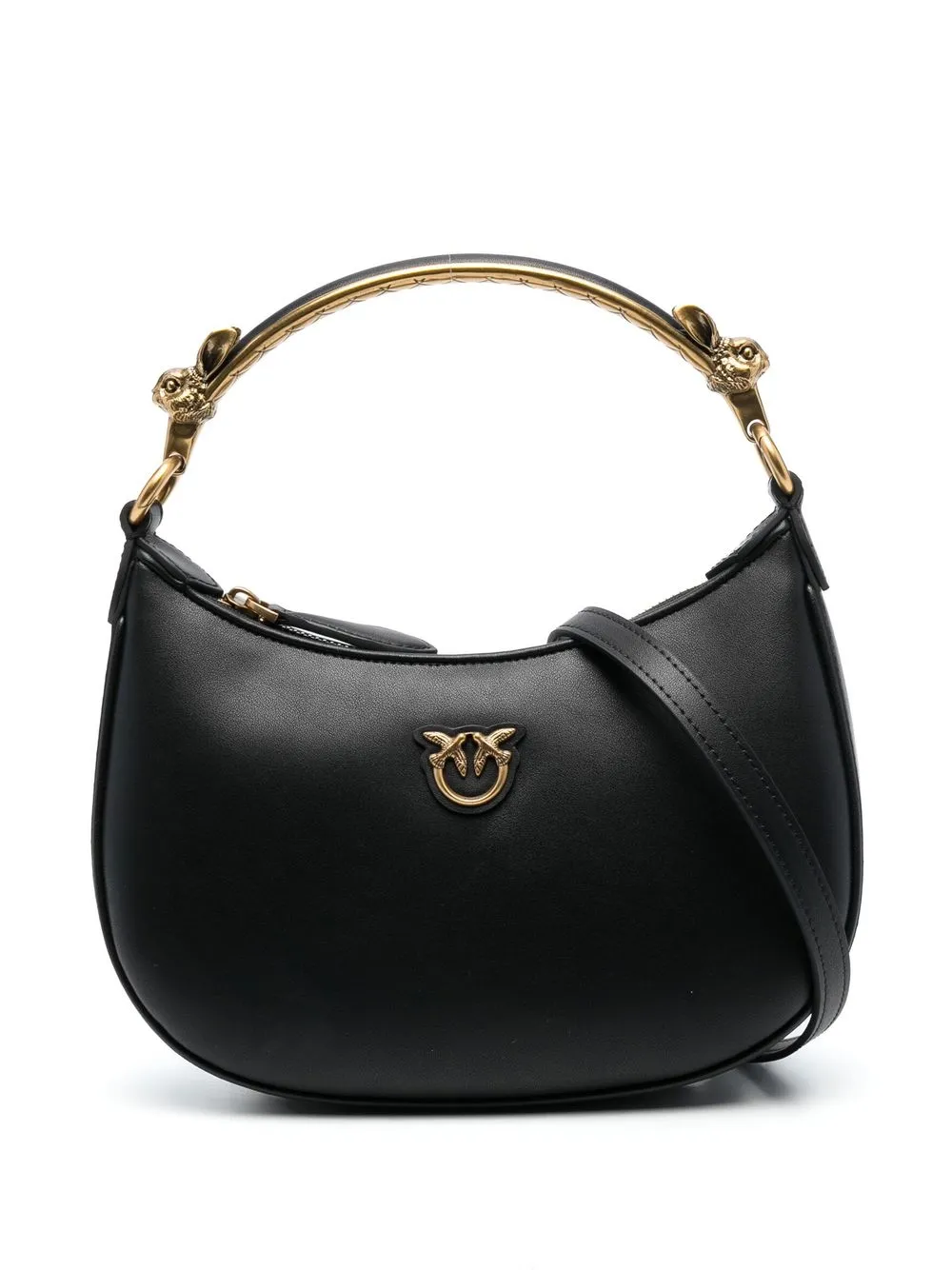 

PINKO mini Half Moon Chinese New Year Love bag - Black