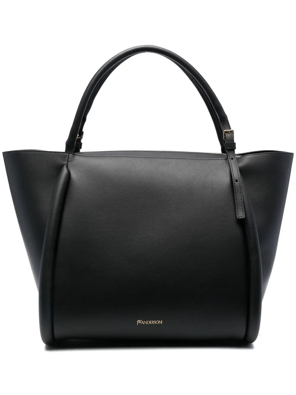 

JW Anderson Bumper leather tote bag - Black