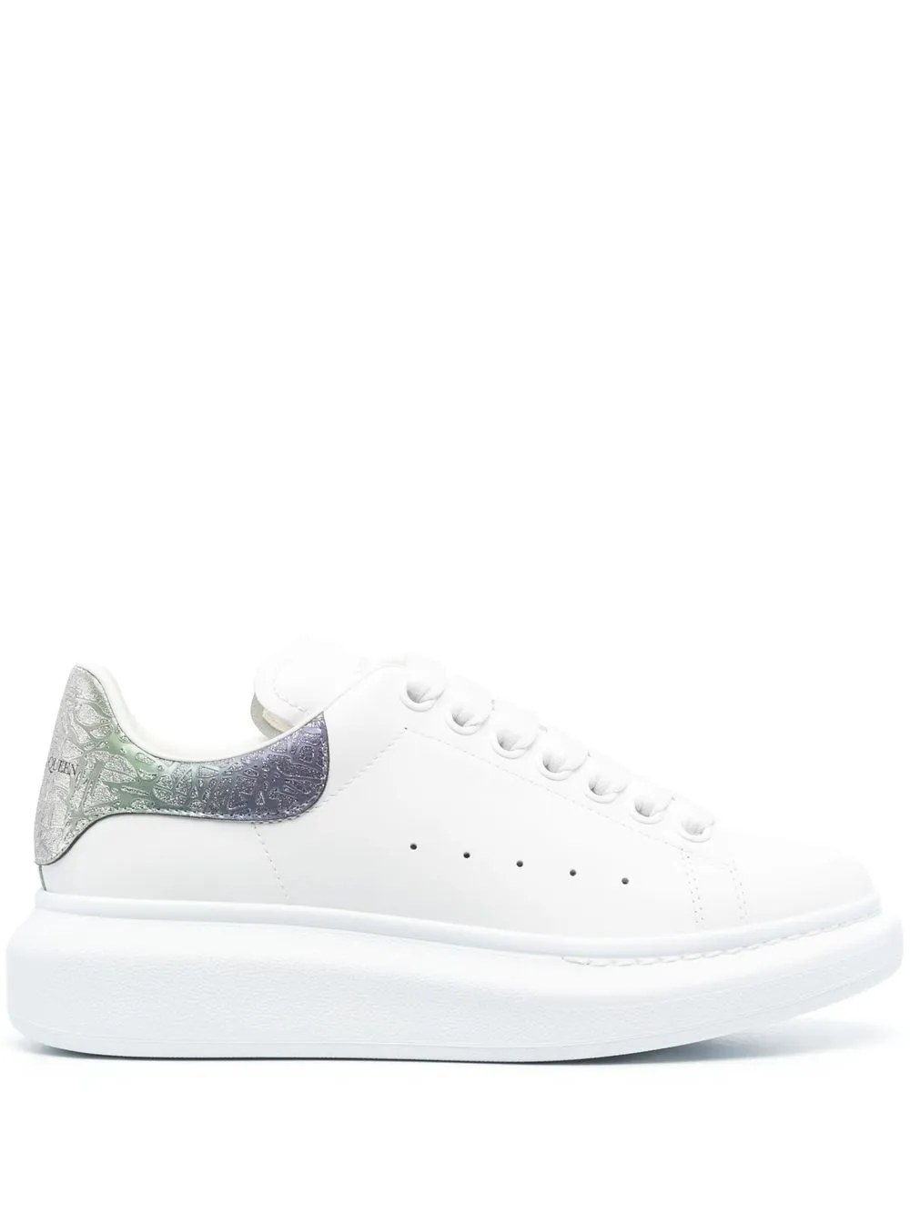 

Alexander McQueen low-top leather sneakers - White