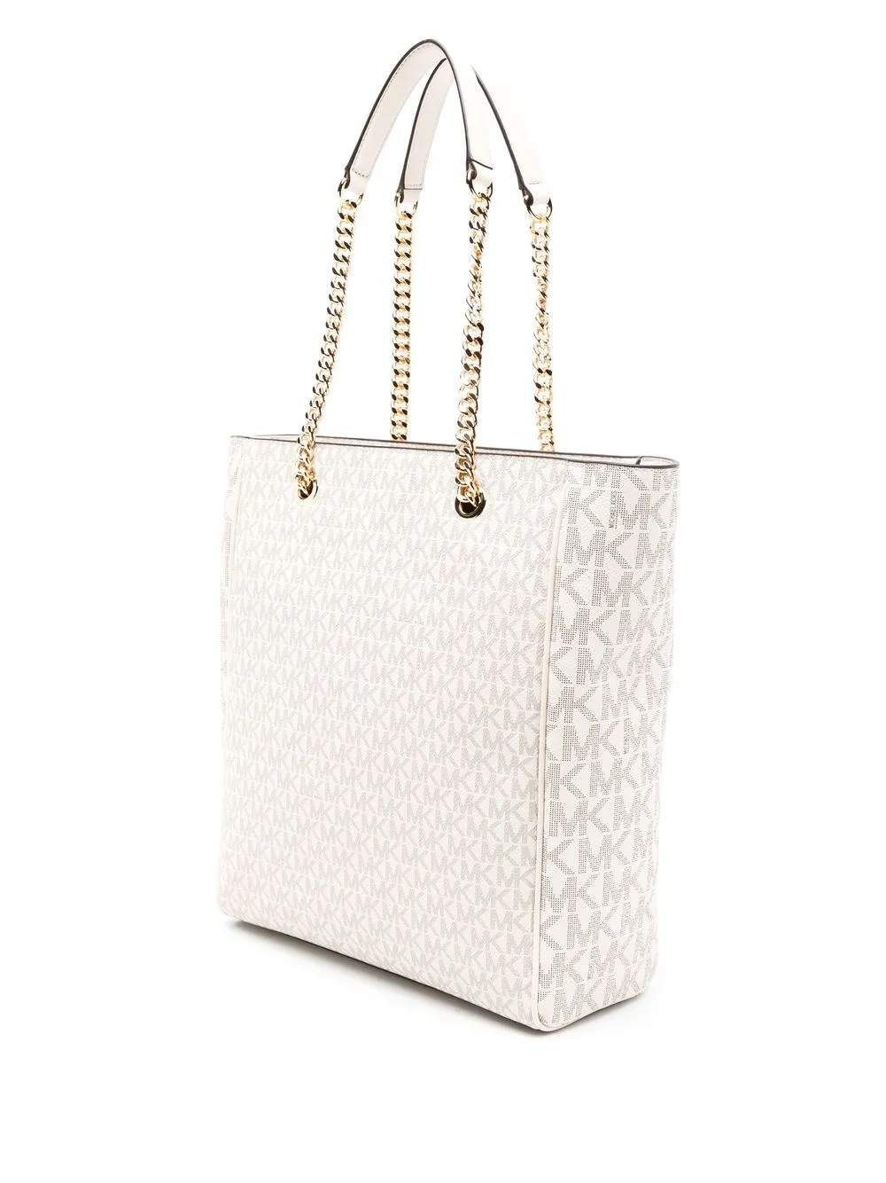 Michael Kors Blair shopper met monogram Wit