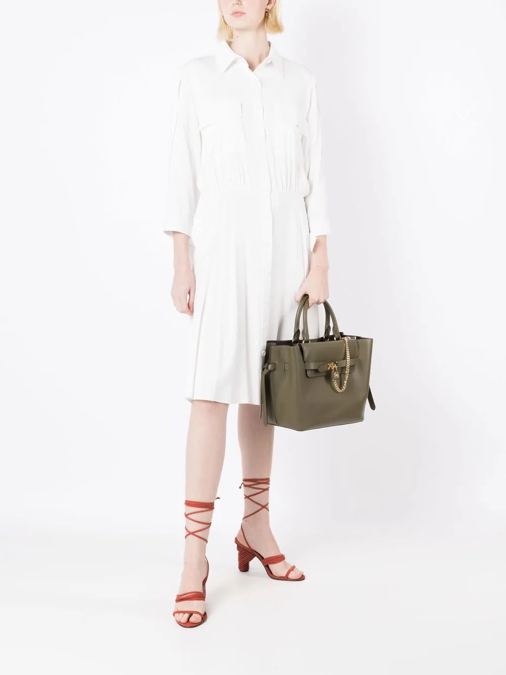 Michael Michael Kors Hamilton Legacy shopper - Groen