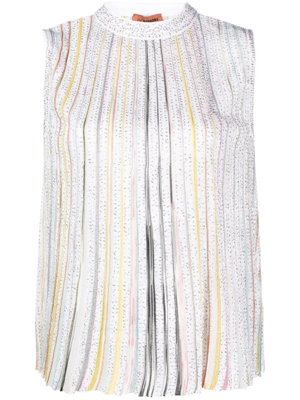 

Missoni top tejido con glitter - Blanco