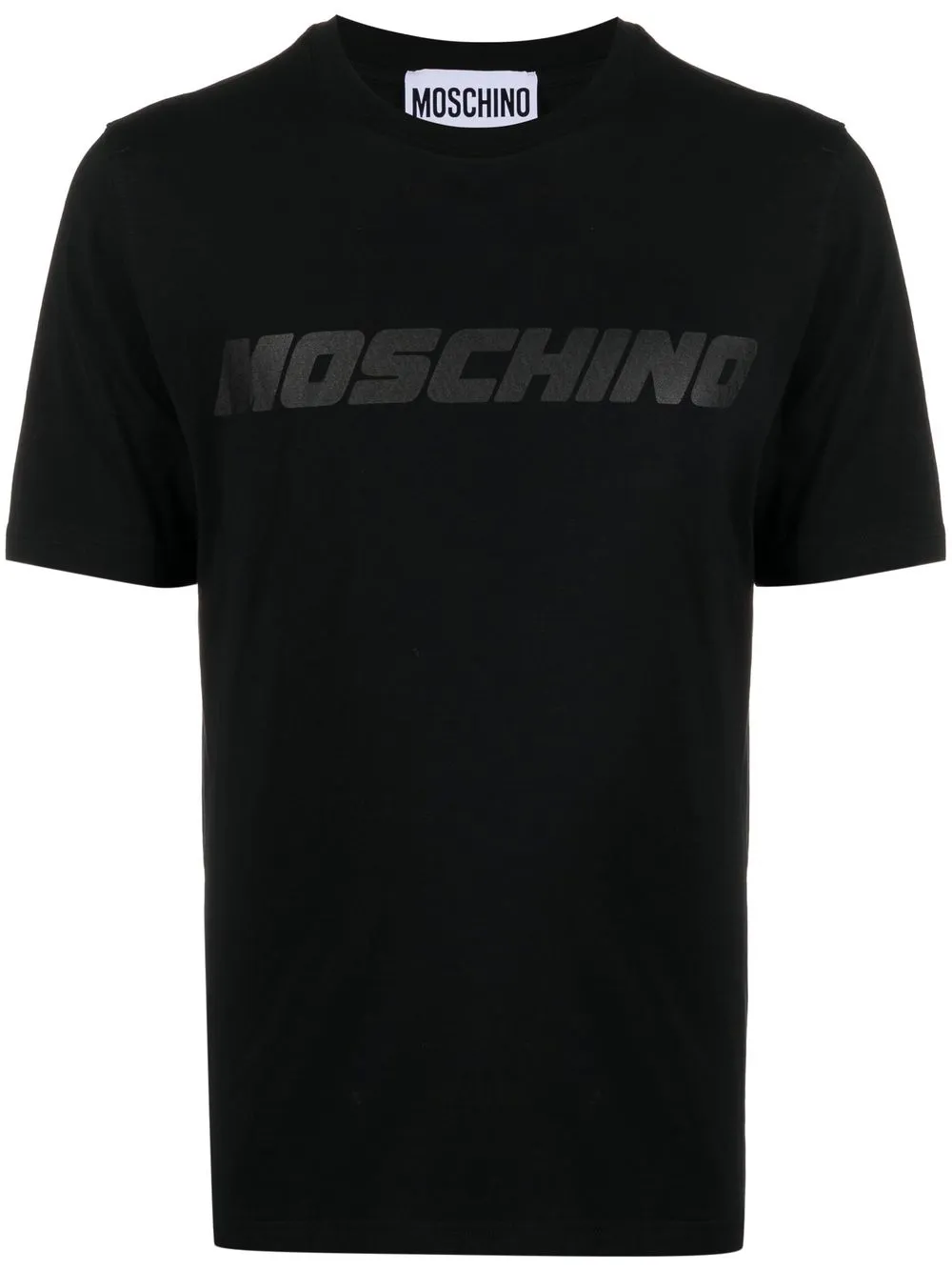 

Moschino logo-print cotton T-Shirt - Black