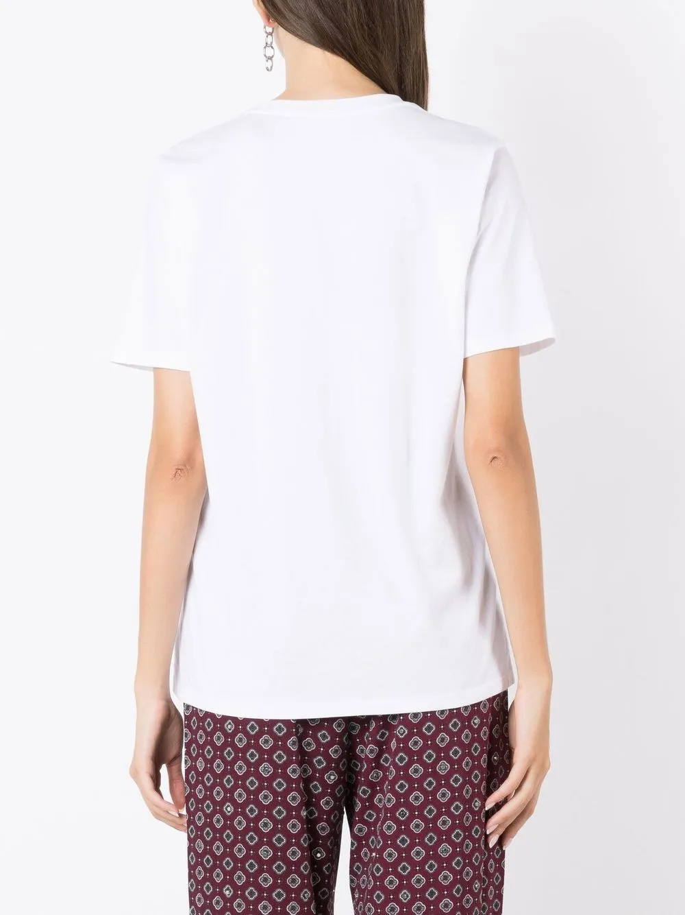 Michael Kors T-shirt met dierenprint Wit