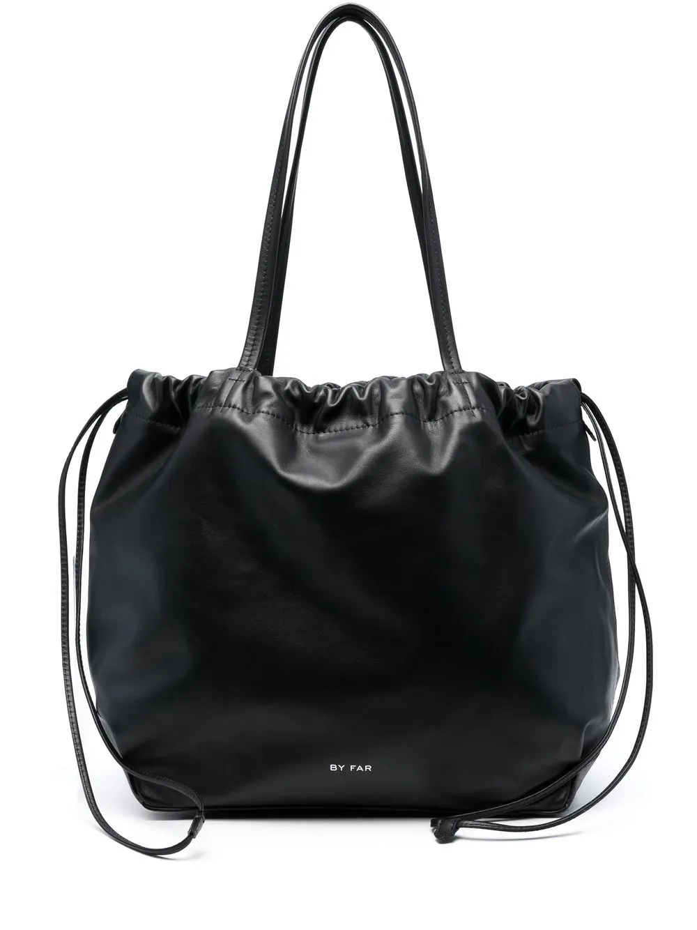 

BY FAR bolsa de hombro con correa - Negro