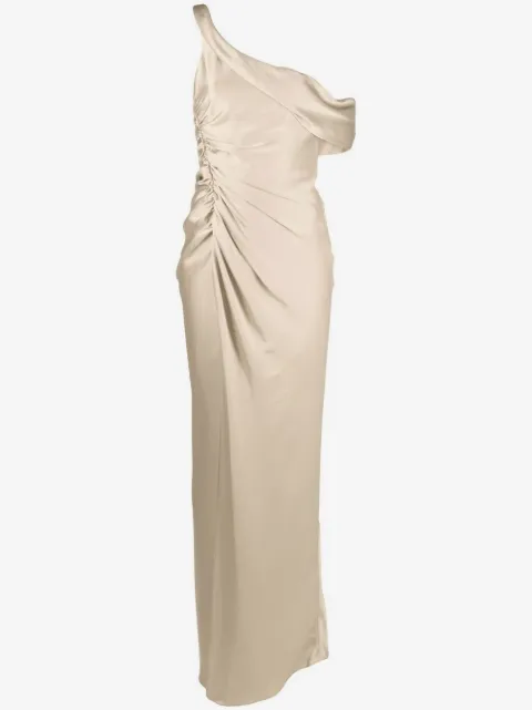 SIMKHAI  Kleid mit asymmetrischem Schnitt