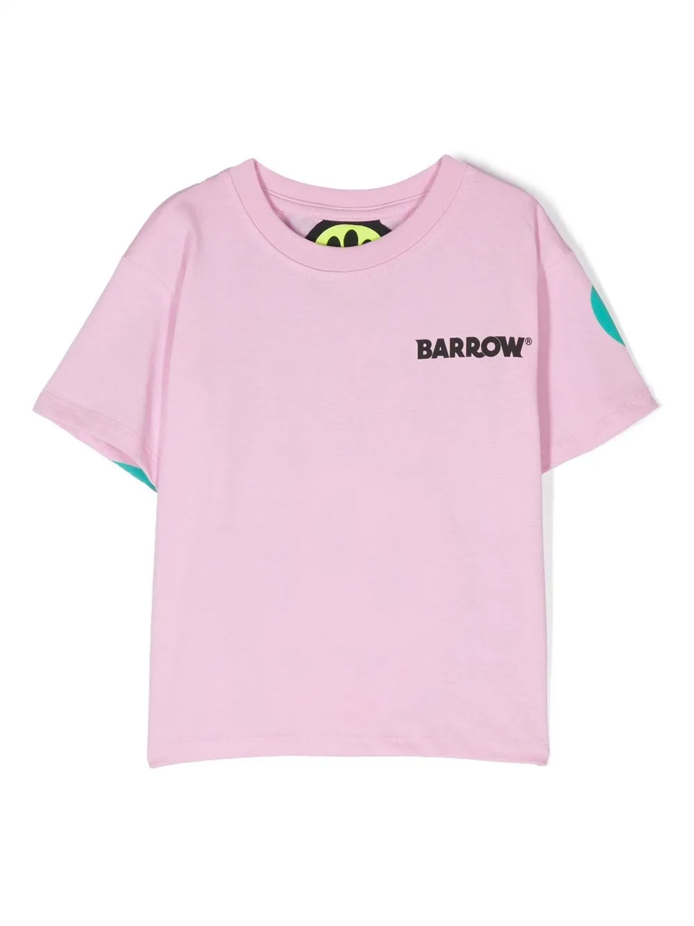 

Barrow kids logo-print short-sleeved T-shrt - Pink