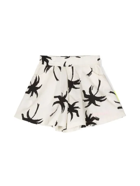 Barrow kids patterned elasticated shorts