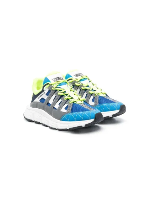 Versace Kids Trigreca low-top sneakers