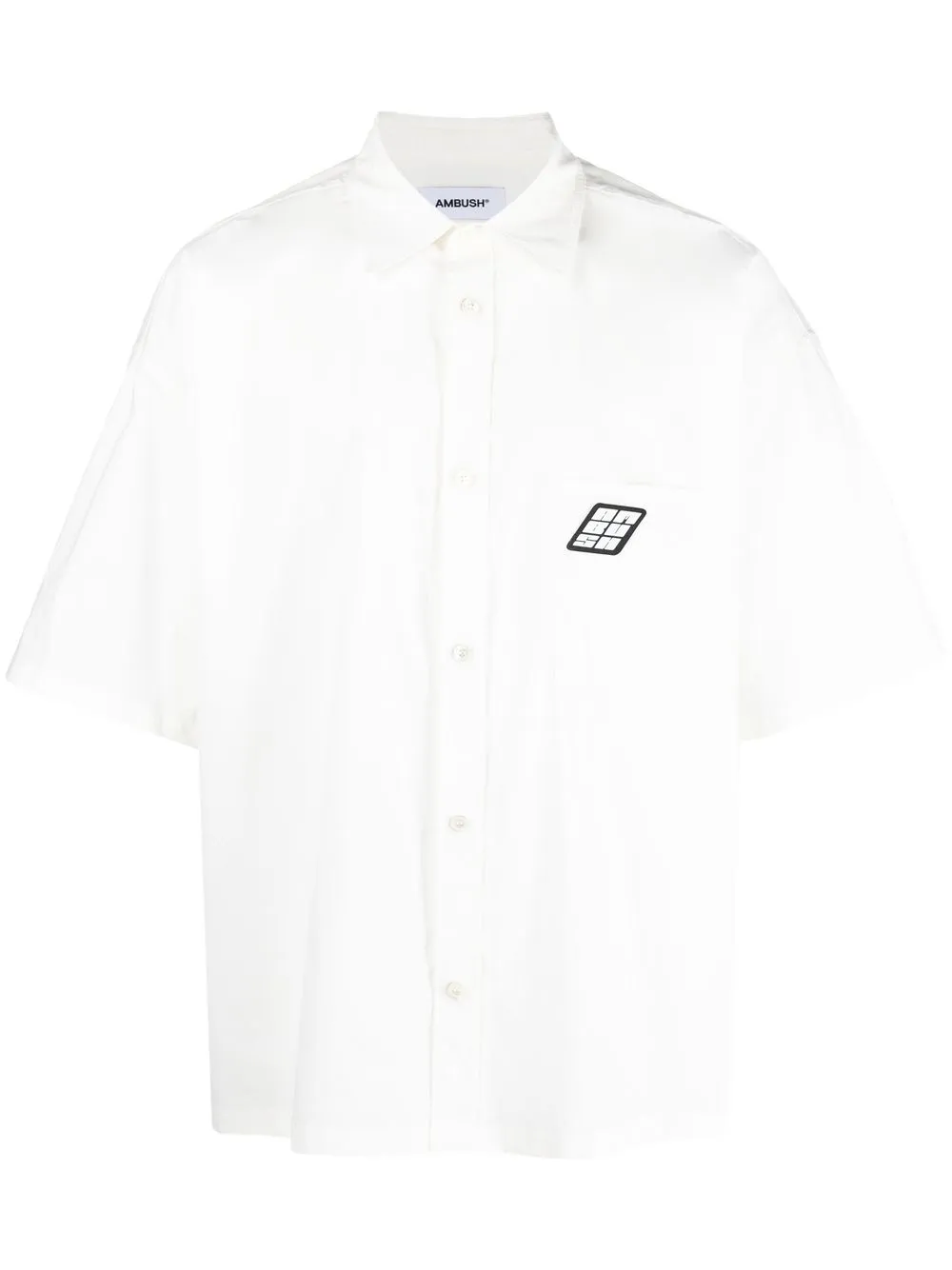 

AMBUSH camisa oversize manga corta - Blanco