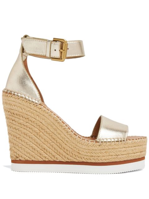 See by Chloé 105mm Glyn Espadrille Wedges