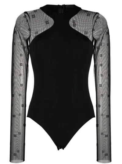 4G-pattern long-sleeved bodysuit | Givenchy | Eraldo.com