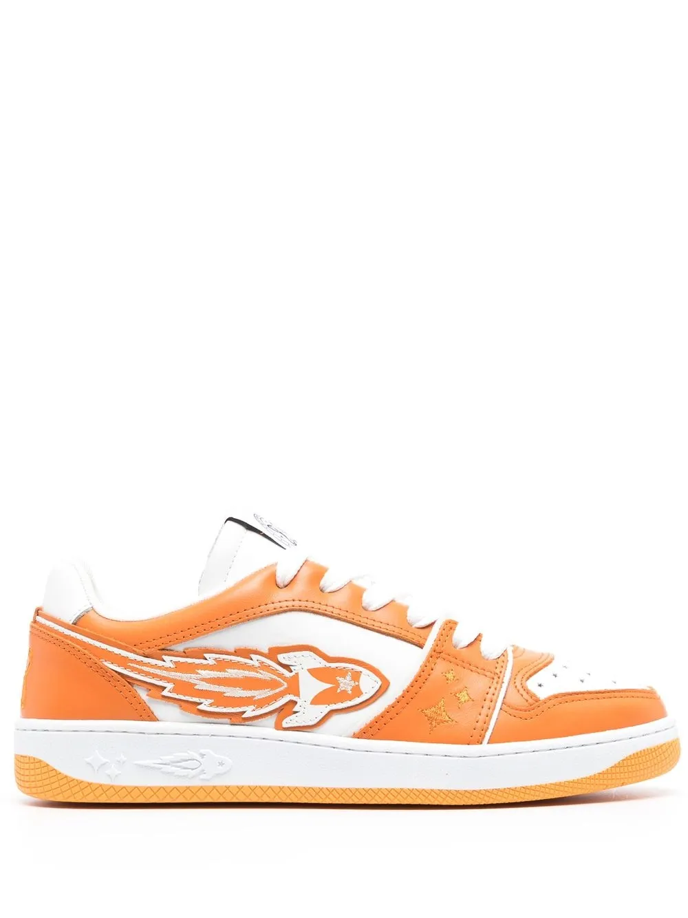 

Enterprise Japan Rocket M panelled low-top sneakers - Orange