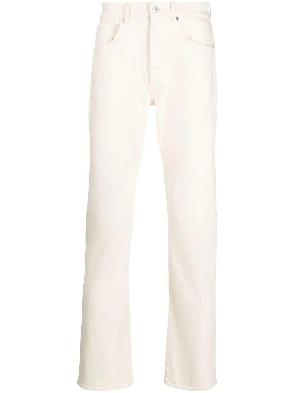 7 For All Mankind jeans rectos con parche del logo - Neutro