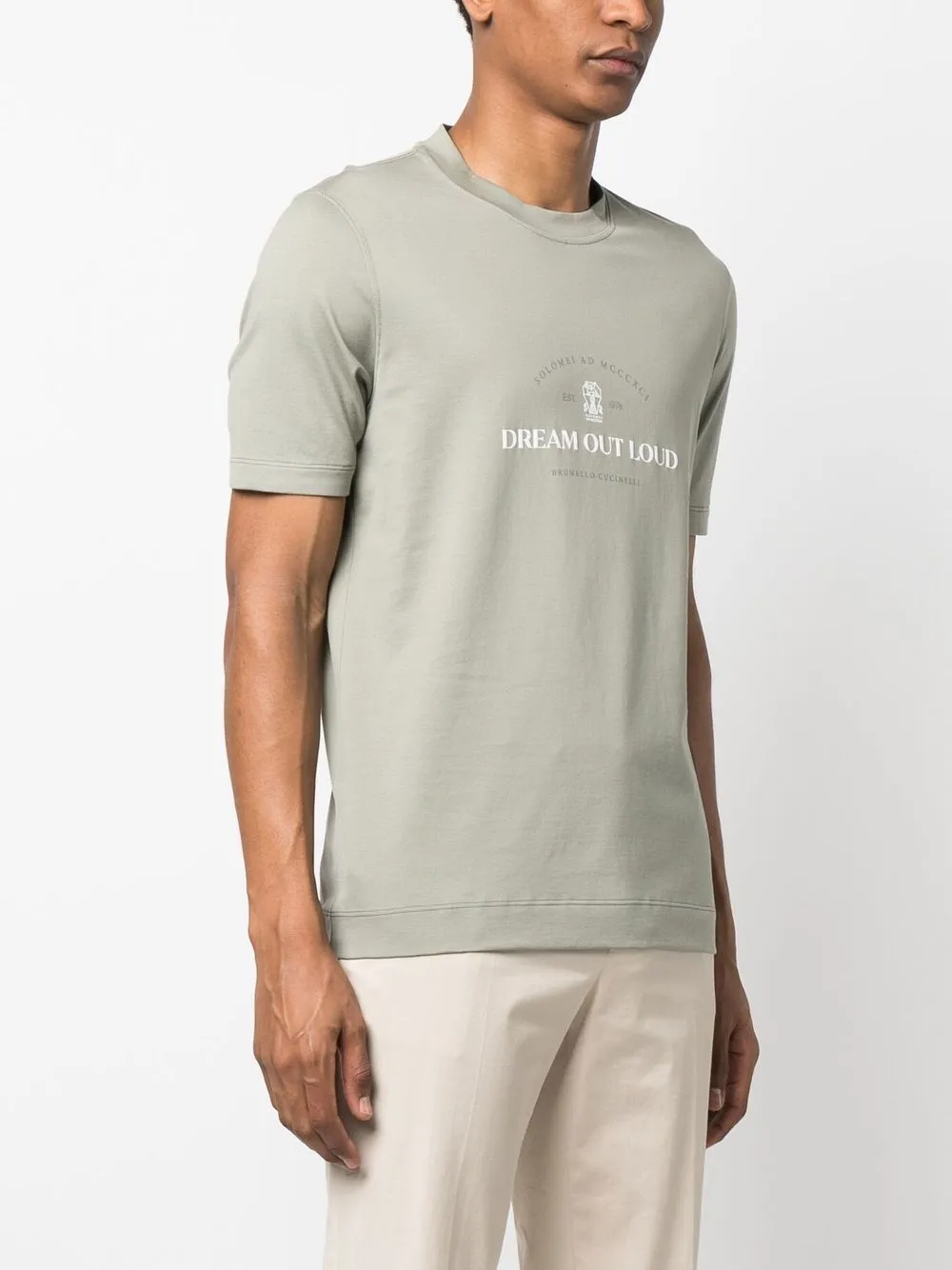 Brunello Cucinelli スローガン Tシャツ - Farfetch