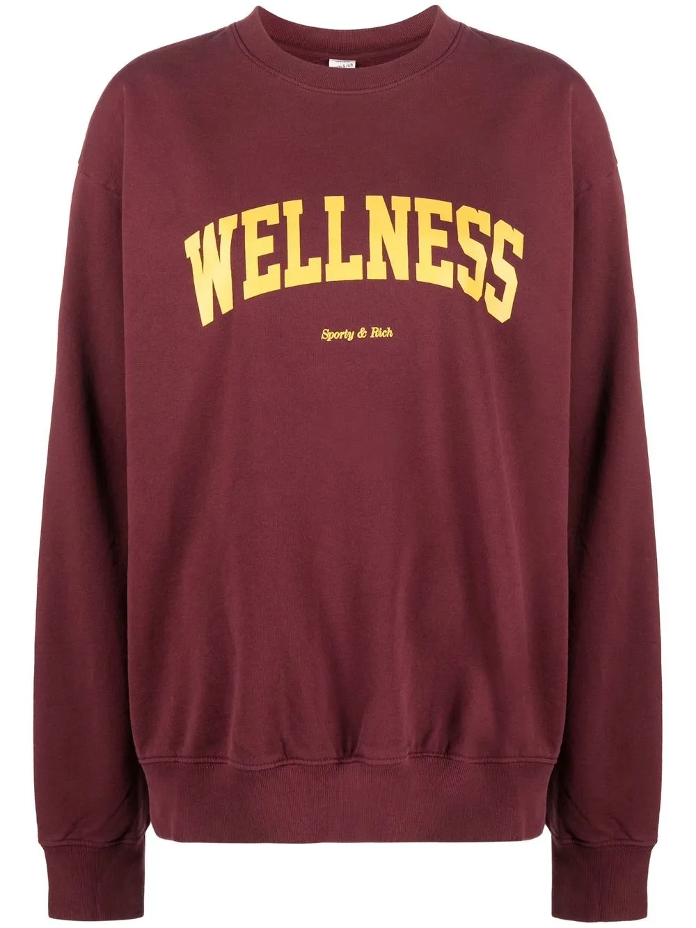 

Sporty & Rich Wellness cotton sweatshirt - Red