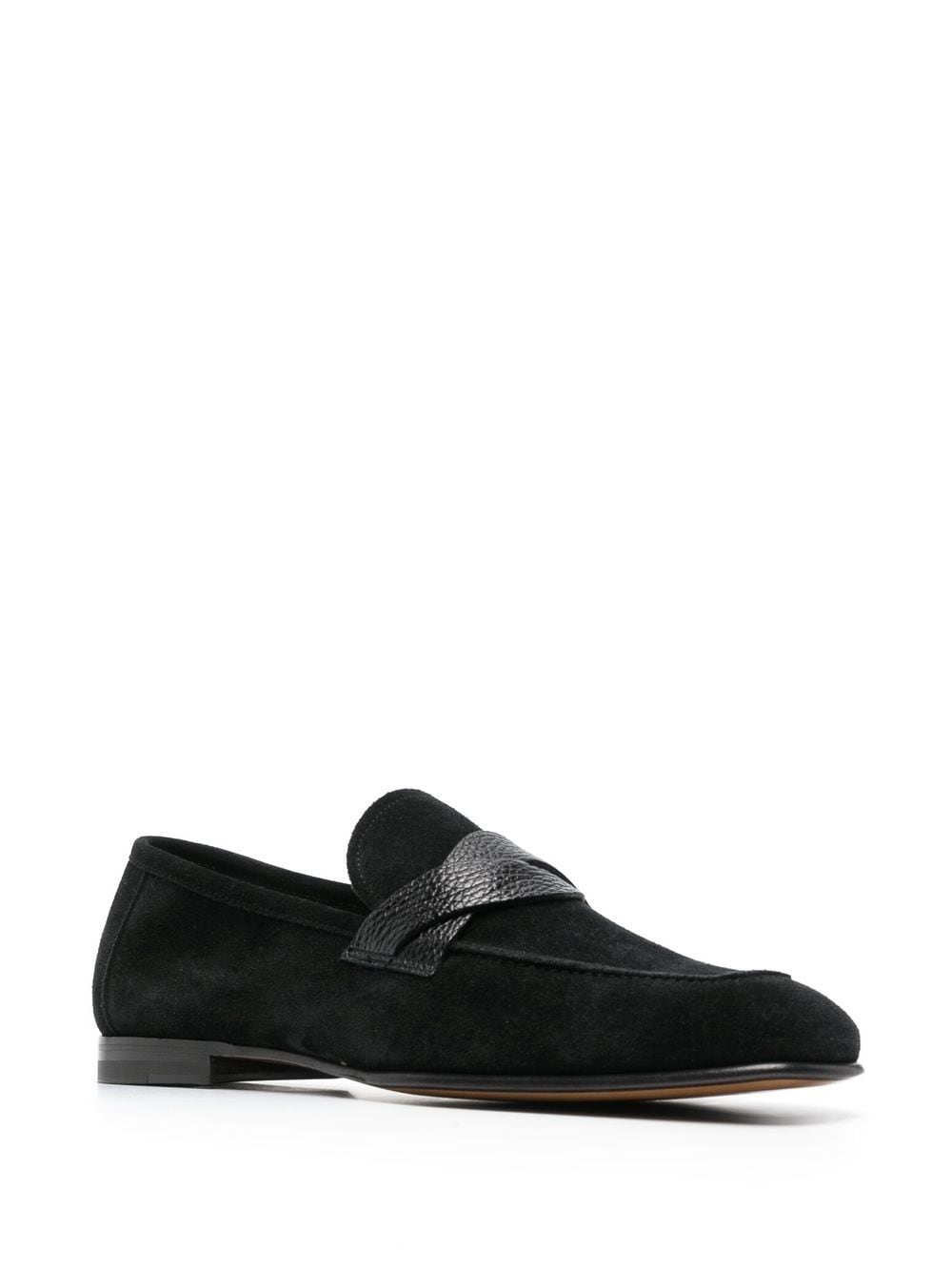 TOM FORD Suède loafers - Zwart